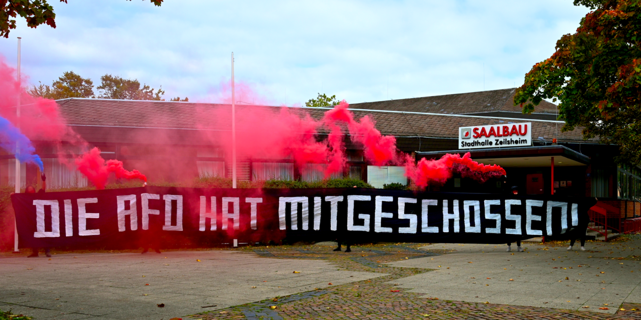 Die AfD hat mitgeschossen!
