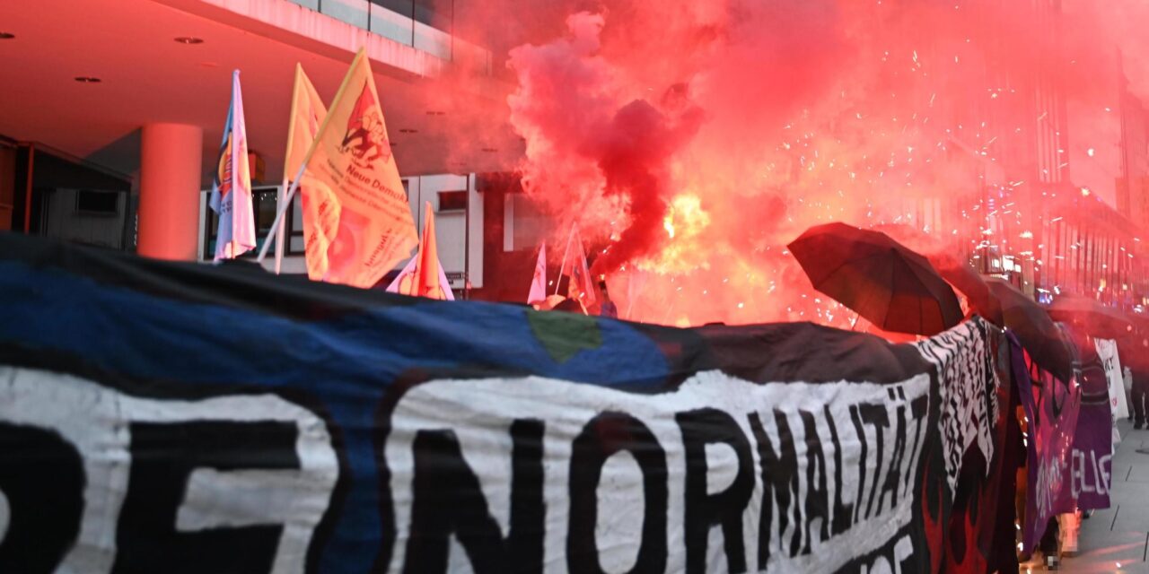 Bericht: Spontandemonstration wegen tödlicher Polizeigewalt in Mannheim