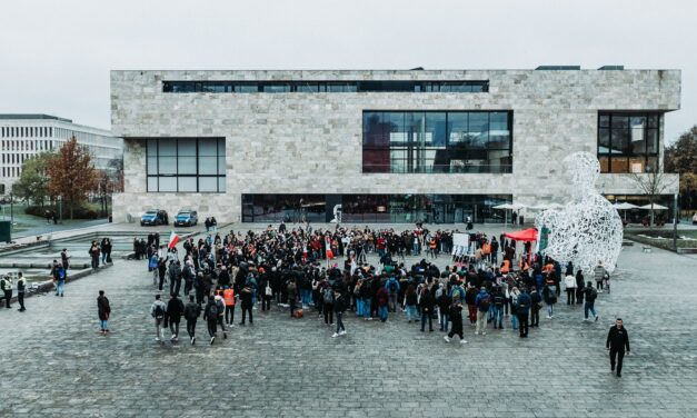 Iran Kundgebung auf dem IG-Farben Campus