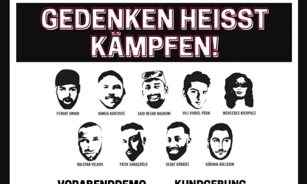 3 Jahre Hanau – Gedenken heißt kämpfen!