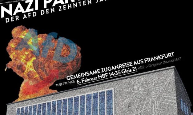 10 Jahre AfD – Nazi Party sprengen (6.2.)