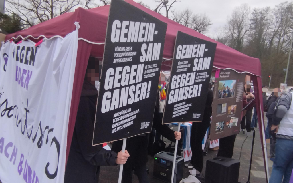 Protestbericht: Gemeinsam gegen Ganser!