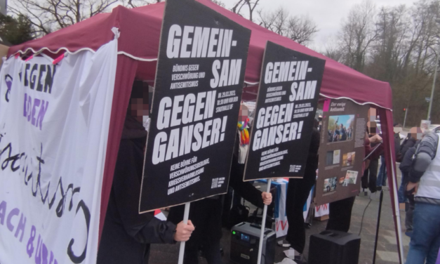 Protestbericht: Gemeinsam gegen Ganser!