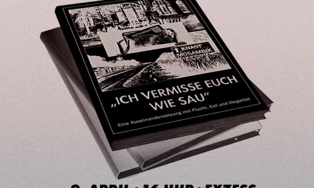 Ich vermisse euch wie sau – Buchvorstellung 9. April