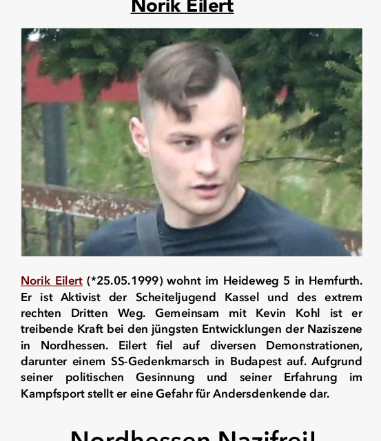 Nordhessen: Neonazis in der Nachbarschaft geoutet