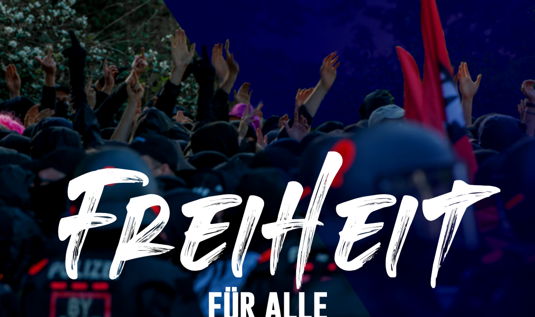 Freiheit für alle Antifas – Solidarität lässt sich nicht wegsperren!