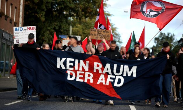 Kassel: AfD-Vize Brandner von 200 Demonstranten als Nazi-Schwein begrüßt