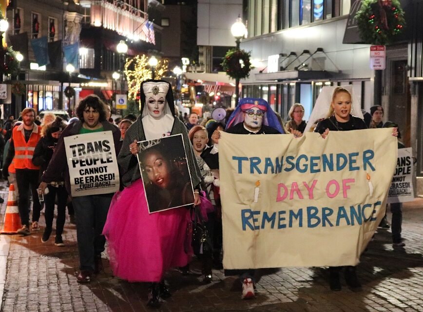 Gedenken zum Trans Day of Remembrance am 20.11.