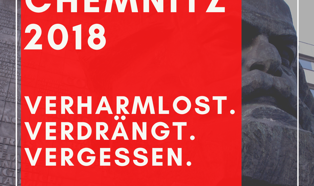 Solikampagne „Chemnitz 2018: Kein Vergeben & Kein Vergessen!“