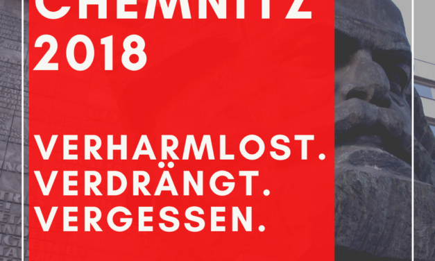 Solikampagne „Chemnitz 2018: Kein Vergeben & Kein Vergessen!“