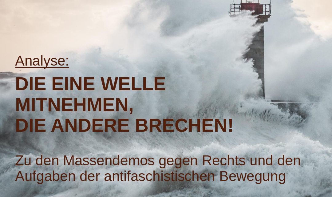 [Analyse] Die eine Welle mitnehmen, die andere brechen!