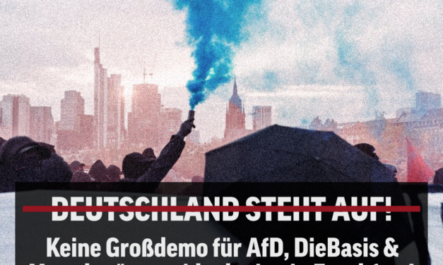 Kein rechter Aufmarsch in Frankfurt!