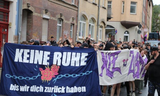 Bundesweite Demo „Antifa ist notwendig“ in Jena