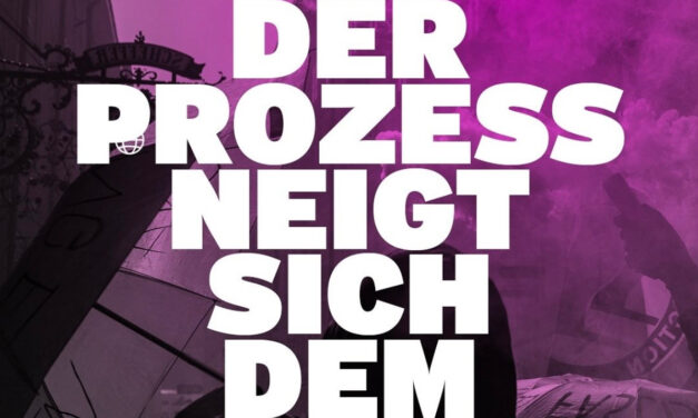 Budapest-Komplex Prozess und anschließende Demo